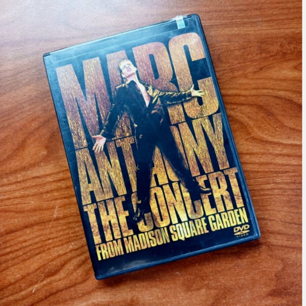 MARC ANTHONY DVD, 2004 The Concert From Madison Square Garden  120min NTSC